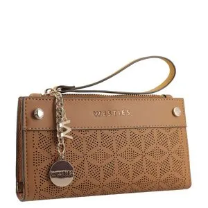 Oferta de Cartera Banner6 Nuala Tan Westies por $719 en Nine West