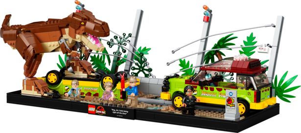 Oferta de Fuga del T. rex por $2599 en LEGO