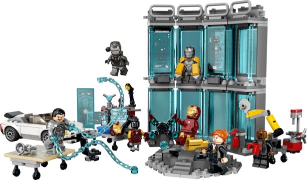 Oferta de Armería de Iron Man por $2399 en LEGO