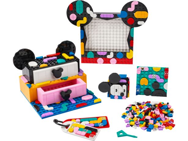 Oferta de Mickey Mouse y Minnie Mouse: Caja de Proyectos de Vuelta al Cole por $1099 en LEGO