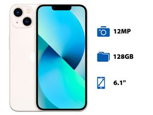 Oferta de Smartphone Apple iPhone 13: Procesador Chip Apple A15 Bionic Neural Engine, Almacenamiento de 128GB, Pantalla Super Retina XDR de 6.1 por $15999 en PCEL