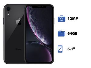 Oferta de Smartphone iPhone XR: Procesador A12 Bionic, Almacenamiento de 64GB, Memoria RAM 3GB, Pantalla LED Multi Touch de 6.1 por $5499 en PCEL
