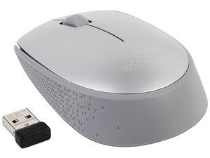 Oferta de Mouse Óptico Inalámbrico Logitech M170, USB. Color Plata. por $209 en PCEL