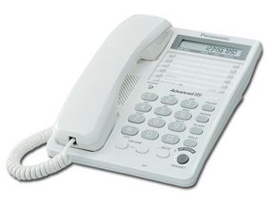Oferta de Teléfono digital Panasonic KX-TS108MEW con altavoz y 34 botones. Color Blanco. por $1199 en PCEL