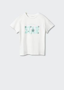 Oferta de Camiseta estrellas por $399 en Mango