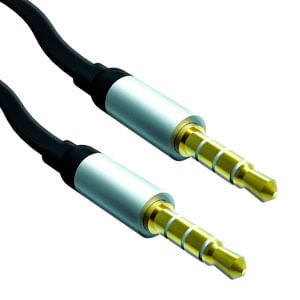 Oferta de Audio Cable Cl-100 Series - Black 3.5Mm por $99 en Mixup
