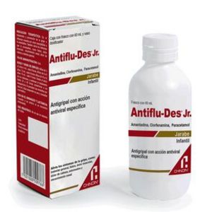 Oferta de Antiflu-Des Jr Solución 60Ml por $72 en Farmacias YZA