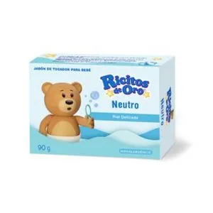 Oferta de Ricitos De Oro Jabón Neutro 90 g por $12 en Farmacias YZA