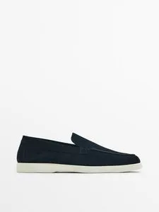 Oferta de Mocasín Piel Serraje por $2595 en Massimo Dutti
