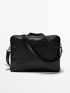 Oferta de Maletín Negro Piel por $4995 en Massimo Dutti