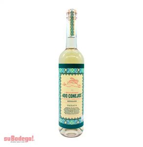 Oferta de Mezcal 400 Conejos Reposado 750 ml. por $630.2 en SuBodega