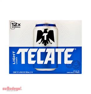 Oferta de Cerveza Tecate Light 12/355 ml. por $156 en SuBodega