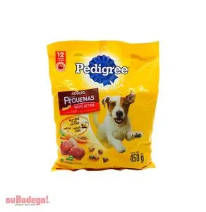 Oferta de Alimento Pedigree Razas Pequeñas 450 gr. por $25.2 en SuBodega