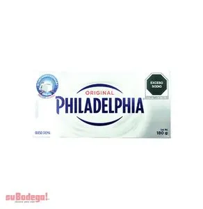 Oferta de Queso Crema Philadelphia 180 gr. por $45.6 en SuBodega