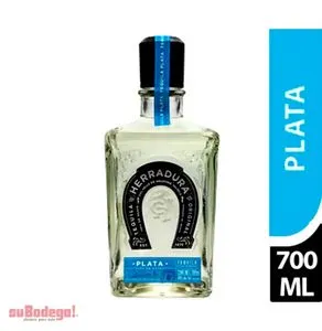 Oferta de Tequila Herradura Plata 700 ml. por $584.19 en SuBodega