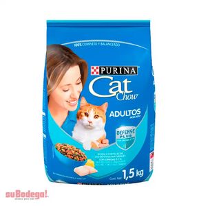 Oferta de Alimento Purina Cat Chow Adulto Pescado 1.5 kg. por $112 en SuBodega