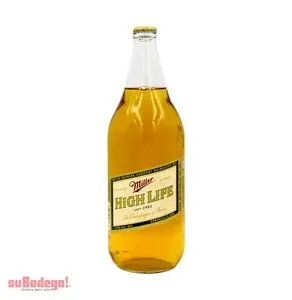 Oferta de Cerveza Miller High Life Botella 946 ml. por $47.59 en SuBodega