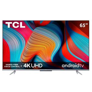 Oferta de Pantalla TCL 4K Android TV 65P 65A547 por $14499 en La Marina