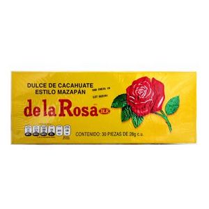 Oferta de De La Rosa Mazapan Grande Paquete Con 30 Piezas De 28 Gr por $84.1 en Scorpion
