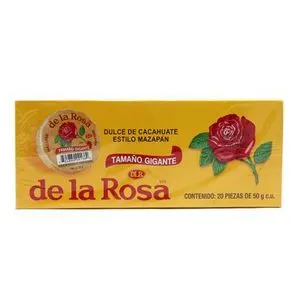 Oferta de Mazapan De La Rosa Gigante Paquete Con 20 Piezas por $87.6 en Scorpion