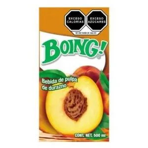 Oferta de Jugo Boing Sabor Durazno 500 Mililitros por $12.4 en Scorpion