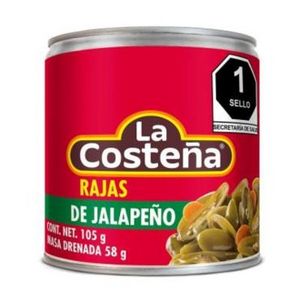 Oferta de Chiles Jalapeños Rajas La Costeña 105 gr por $9.6 en Scorpion