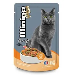 Oferta de Alimento para Gato Minino Plus Pavo Ahumado 85 Gramos por $8.2 en Scorpion