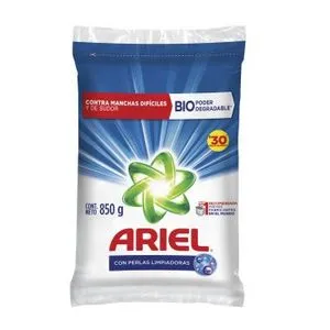 Oferta de Detergente en Polvo Ariel Regular 850 gr por $30.5 en Scorpion