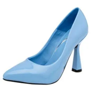 Oferta de Clasben Zapatilla azul charol para mujer, código 117806 por $467 en Pakar