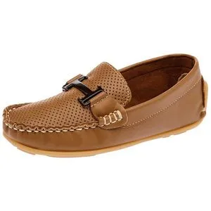 Oferta de Celex Mocasín color camel para niño, código 94227 por $279 en Pakar