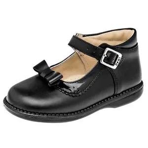 Oferta de Dogi Zapato escolar color negro con pulsera ajustable  para niña bebé, código 97893 por $429 en Pakar