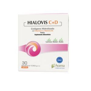 Oferta de Hialovis C+D Colageno 30 Sbs por $420 en Farmacon