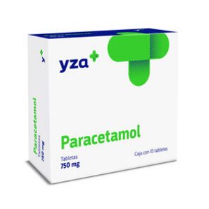Oferta de Yza Paracetamol 750Mg 10 Tabs por $32 en Farmacon