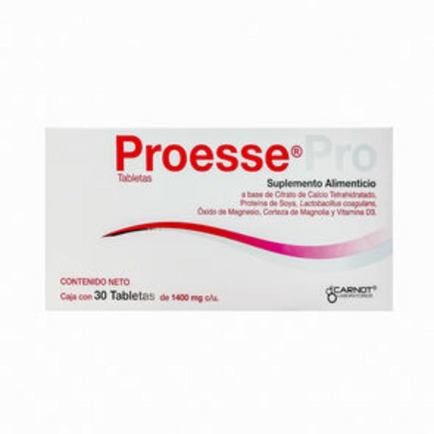 Oferta de Proesse Pro 1400Mg 30 Tabs por $266 en Farmacon