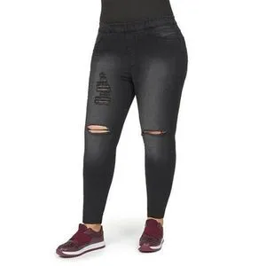 Oferta de 019399 Pantalǟ¶ün Corte Colombiano Desgarrado Tallas Extra Tallas Extra por $479 en Mundo Terra