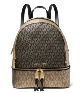 Oferta de Bolso backpack dorado Rhea monogram Mujer por $6594 en El Palacio de Hierro