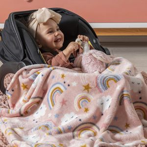 Oferta de Cobertor Baby Ligero Arcoíris por $279 en Vianney