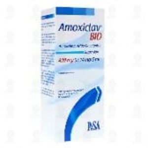 Oferta de AMOXICLAV  Amoxiclav BID 400mg/57.14mg/5ml Suspensión 70ml por $172 en Farmacias Guadalajara
