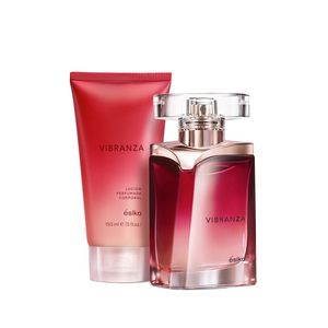 Oferta de Set Perfume de Mujer + Loción Perfumada Vibranza por $582 en Ésika