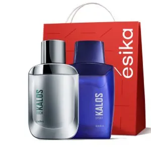 Oferta de Set Perfumes de Hombre Kalos Tech + Kalos Sport por $871 en Ésika