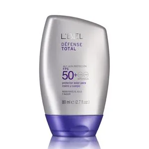 Oferta de Défense Total Protector Solar para Rostro y Cuerpo 80 ml por $480 en L'Bel