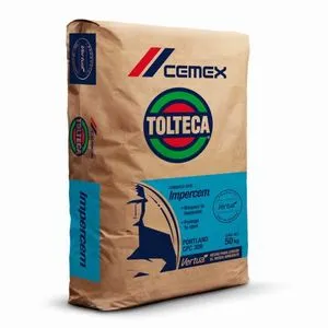 Oferta de Tolteca, Cemento Impercem Cpc30R 50 Kg, Saco por $250 en Construrama