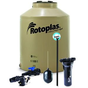 Oferta de Rotoplas, Sistema Mejor Agua 1100 Lt Tricapa, Pieza por $3600 en Construrama