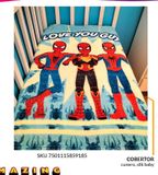 Oferta de Cobertor Marvel 3 Versiones Spider-Man en Woolworth