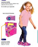 Oferta de Zapato Patín Barbie con Luces en Del Sol