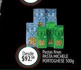 Oferta de Pastas finas Pasta Michele 500g por $92.5 en La Comer