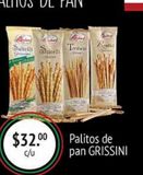 Oferta de Palitos de pan Grissini por $32 en La Comer