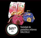 Oferta de Pastelitos rellenos DALCOLLE por $69 en Fresko