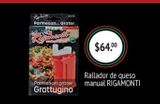 Oferta de Rallador de queso manual RIGAMONTI por $64 en Fresko