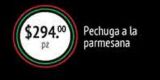 Oferta de Pechuga a la parmesana por $294 en Fresko